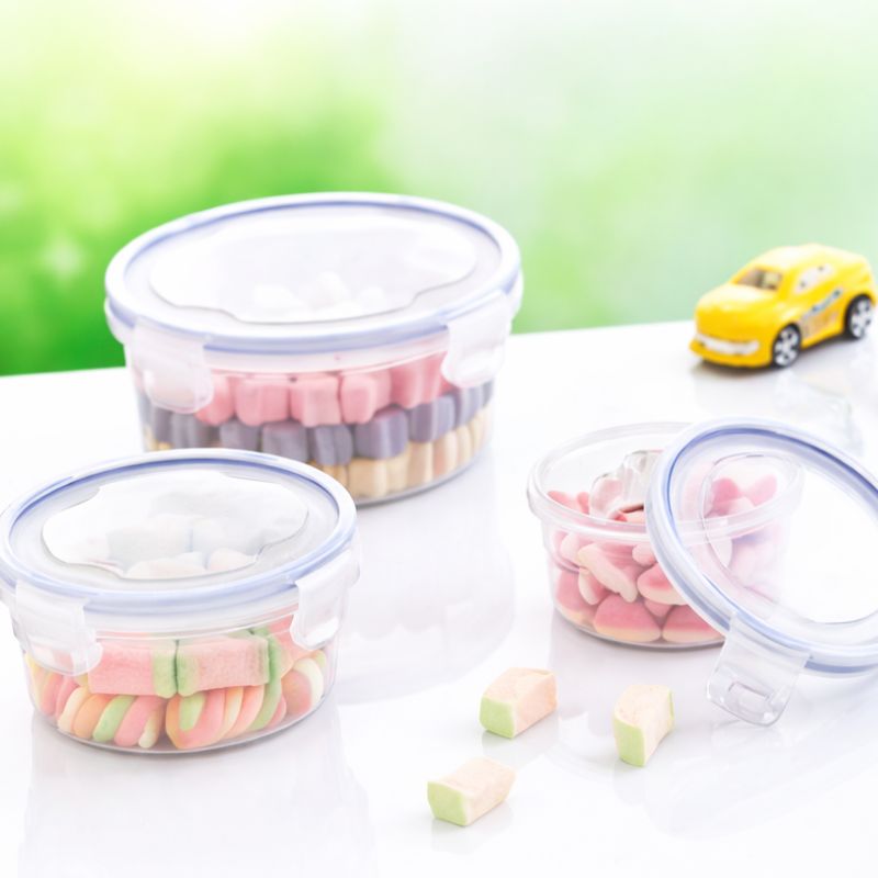 BOITE DE CONSERVATION RONDE HERMETIQUE 0,5 LT