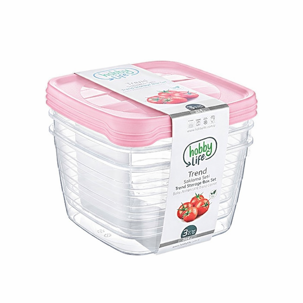 TREND SET DE BOITES DE CONSERVATION PROFONDES 3x4 LT