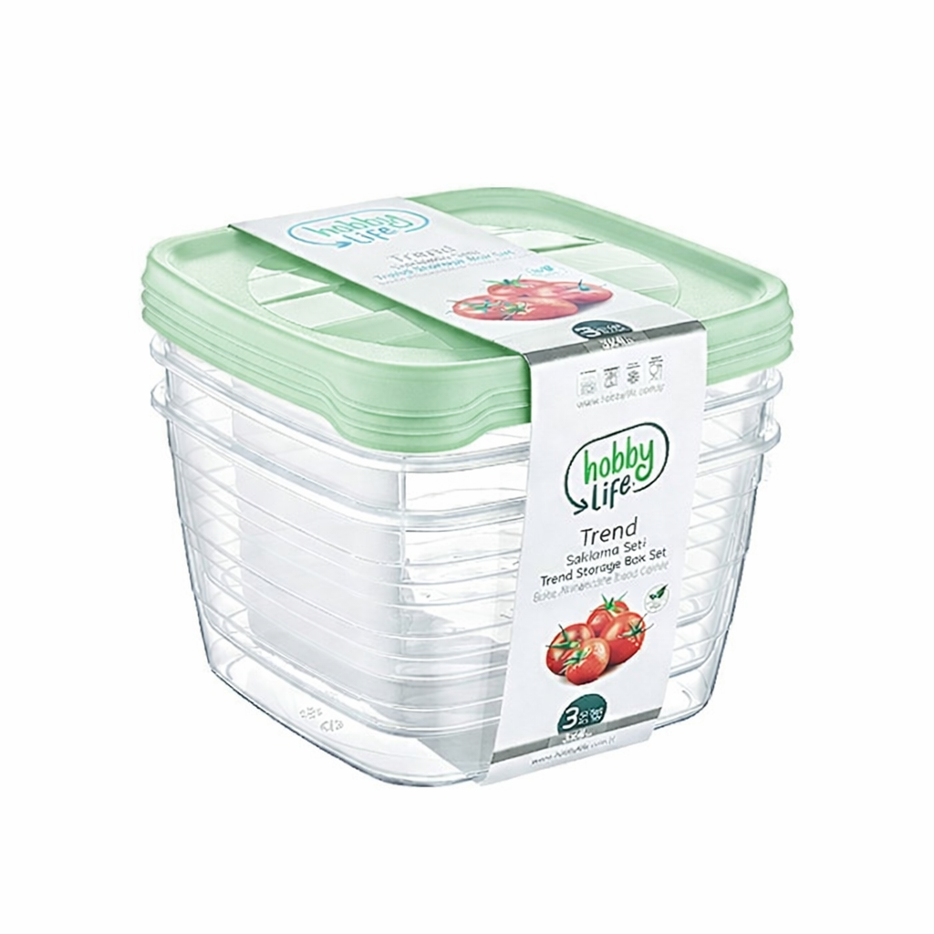 TREND SET DE BOITES DE CONSERVATION PROFONDES 3x4 LT