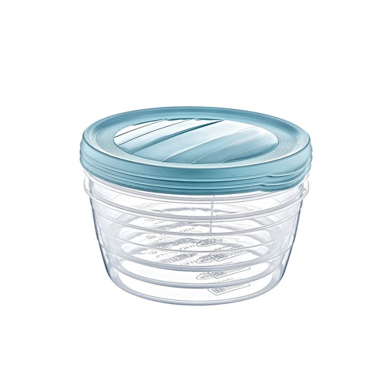 TREND SET DE BOITES DE CONSERVATION RONDES 3x0,7 LT