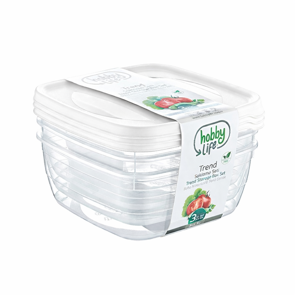 TREND SET DE BOITES DE CONSERVATION 3x2,5 LT