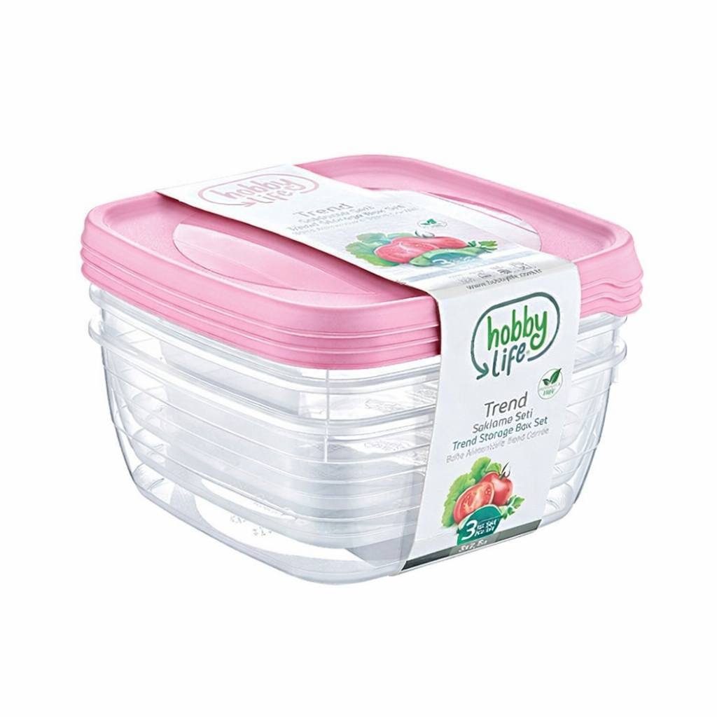 TREND SET DE BOITES DE CONSERVATION 3x2,5 LT