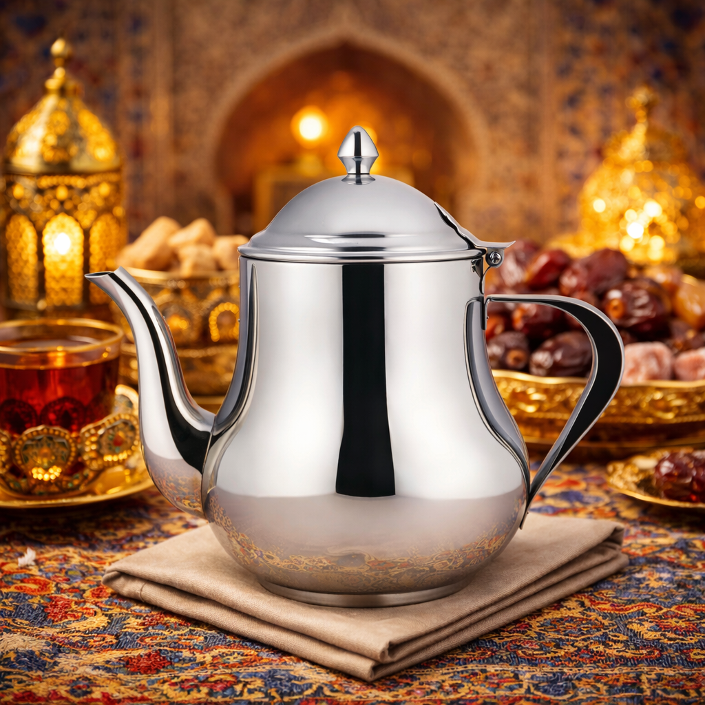 THEIERE ORIENTALE INOX TOUT FEUX 1,4 LT (48 OZ)