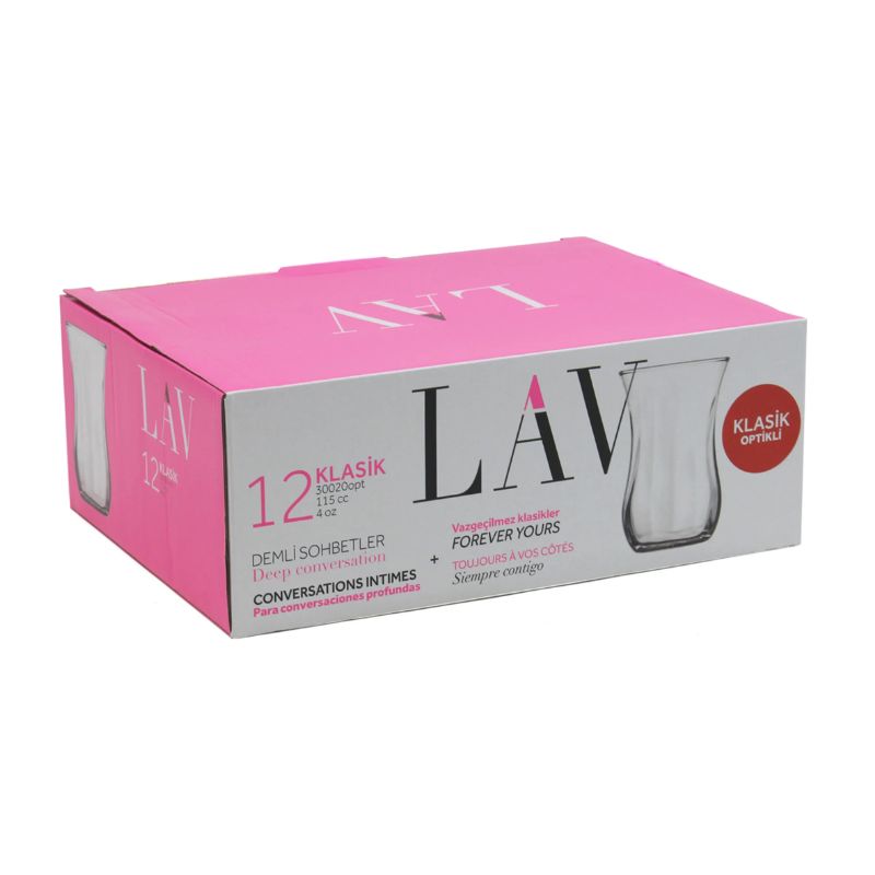 LAV OPTIQUE VERRE A THE CLASSIQUE 12x115 ML