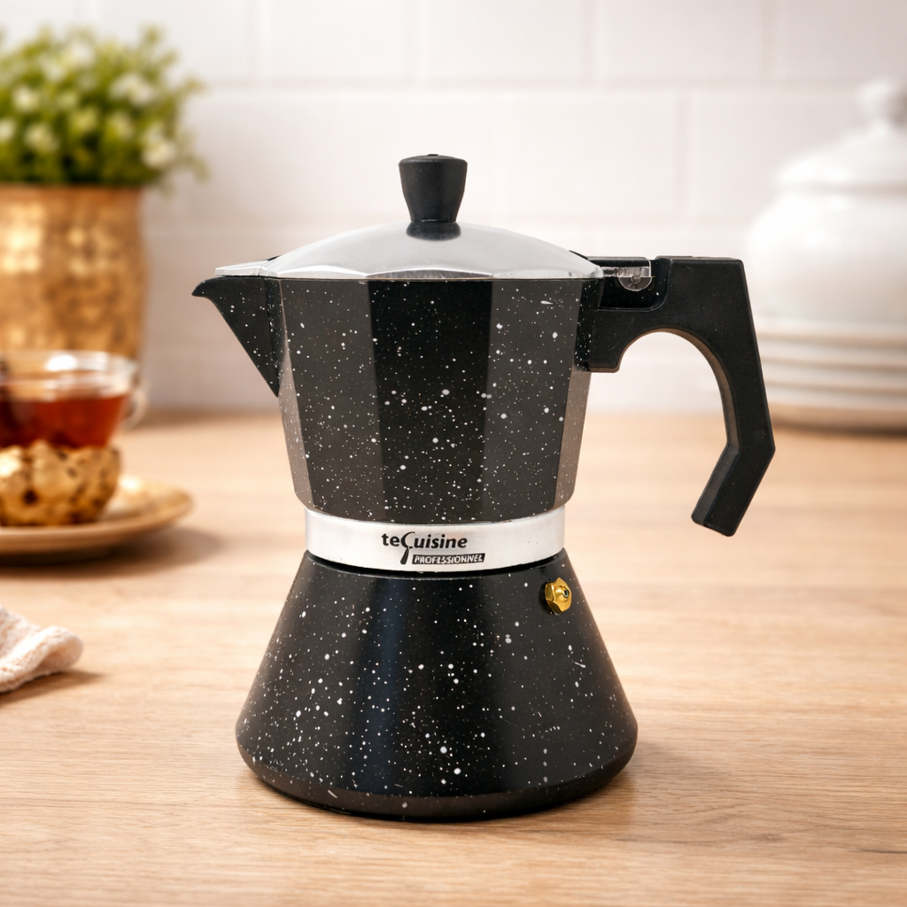 CAFETIERE ITALIENNE INDUCTION 9 TASSES