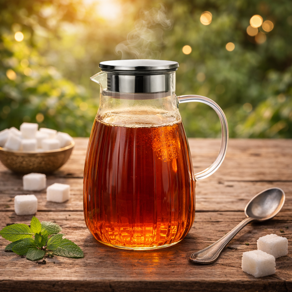 WEISSBERG AQUA CARAFE EN VERRE BOROSILICATE 1,8 LT