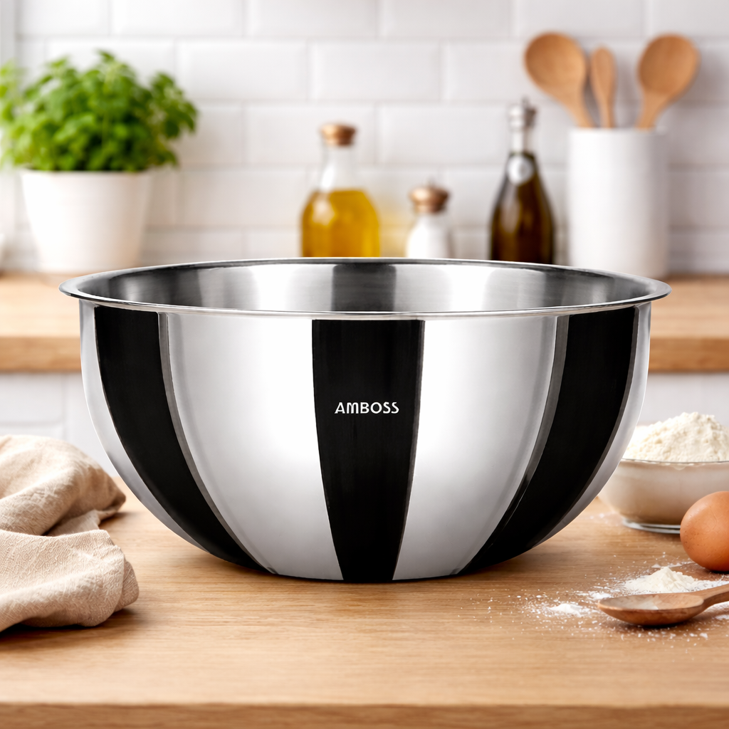 AMBOSS STONE BOL A MIXER INOX 28 CM - 7 LT