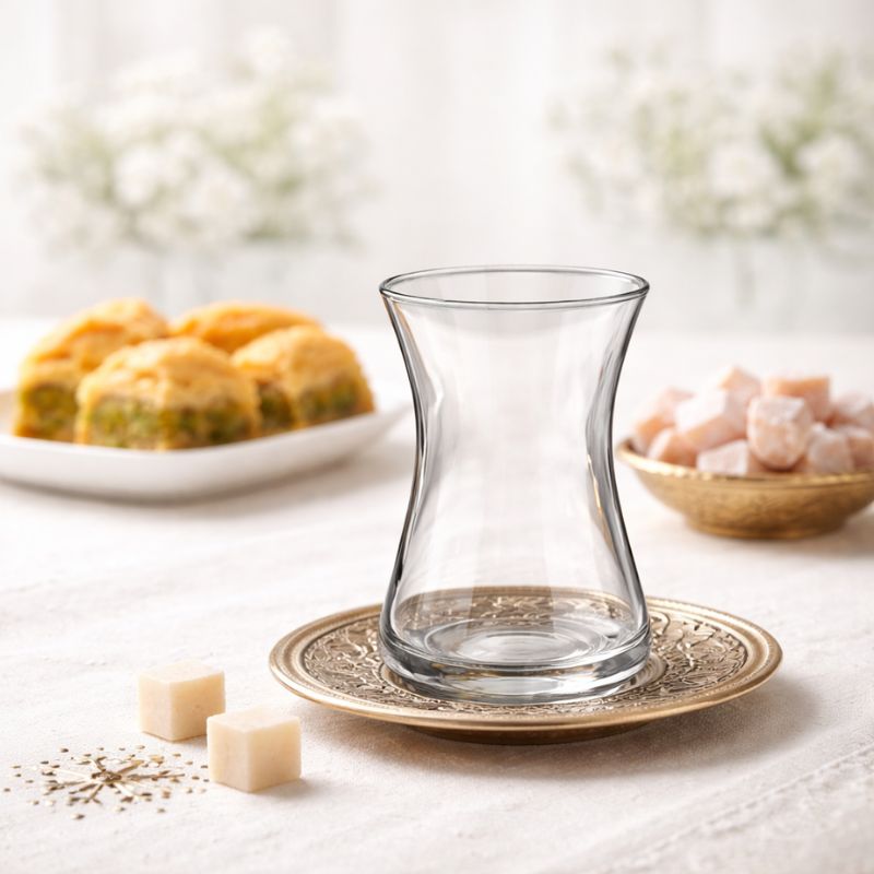 PASABAHCE HEYBELI VERRE A THE 6x165 ML