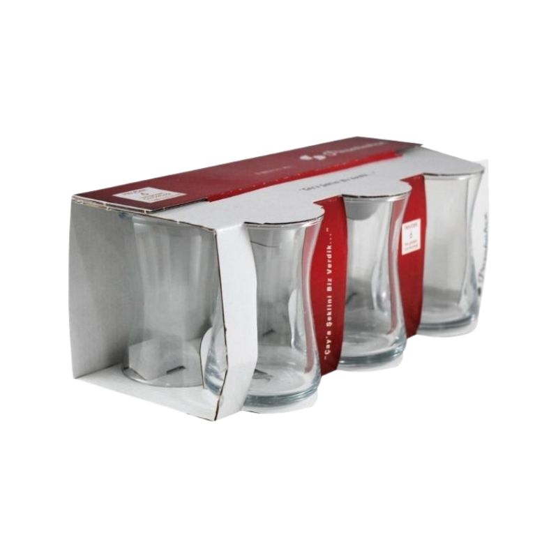 PASABAHCE HEYBELI VERRE A THE 6x165 ML