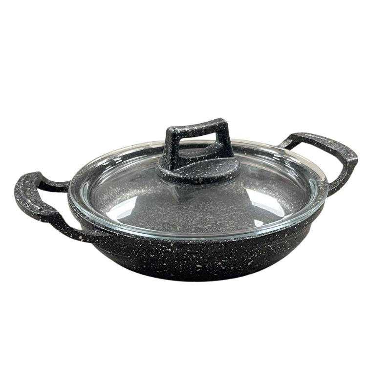 IRON POELE 2 ANSES GRANIT Ø36 CM NON INDUCTION