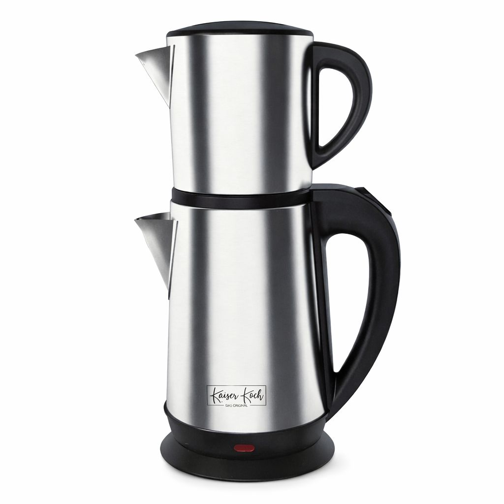 KAISER KOCH THEIERE DOUBLE ELECTRIQUE EN INOX 2+1 LT