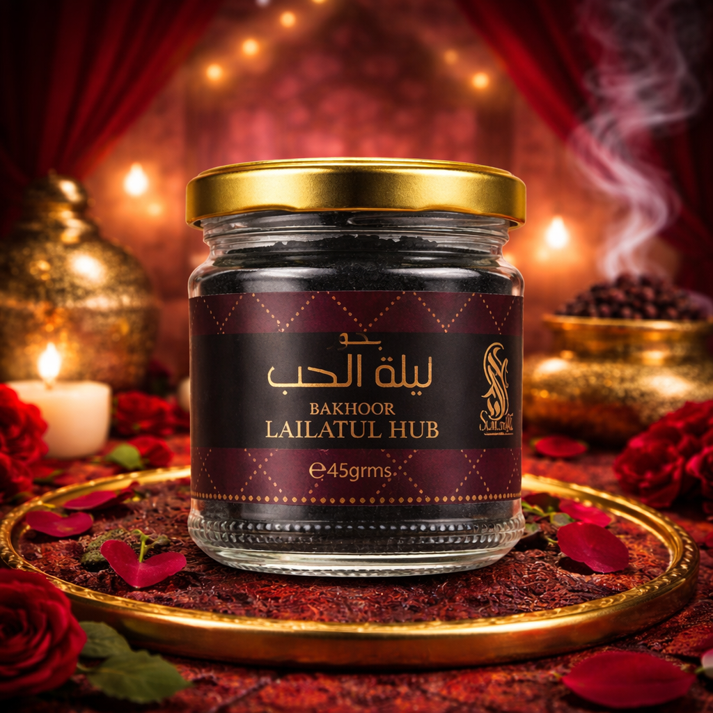 MY PERFUMES BAKHOOR LAILATUL HUB 45 GR