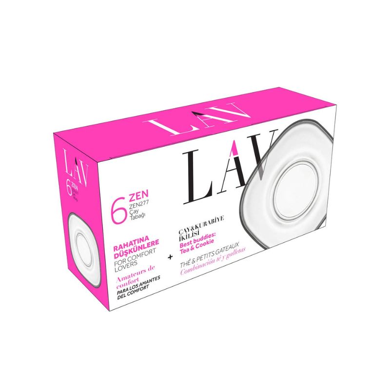 LAV ZEN SOUS TASSE x6 PCS