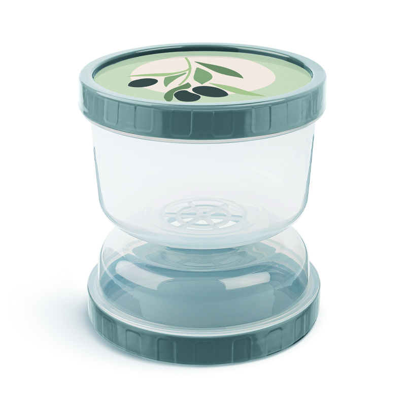 Pot de Conservation en Plastique Sablier pour Olives et Cornichons - HOBBY LIFE