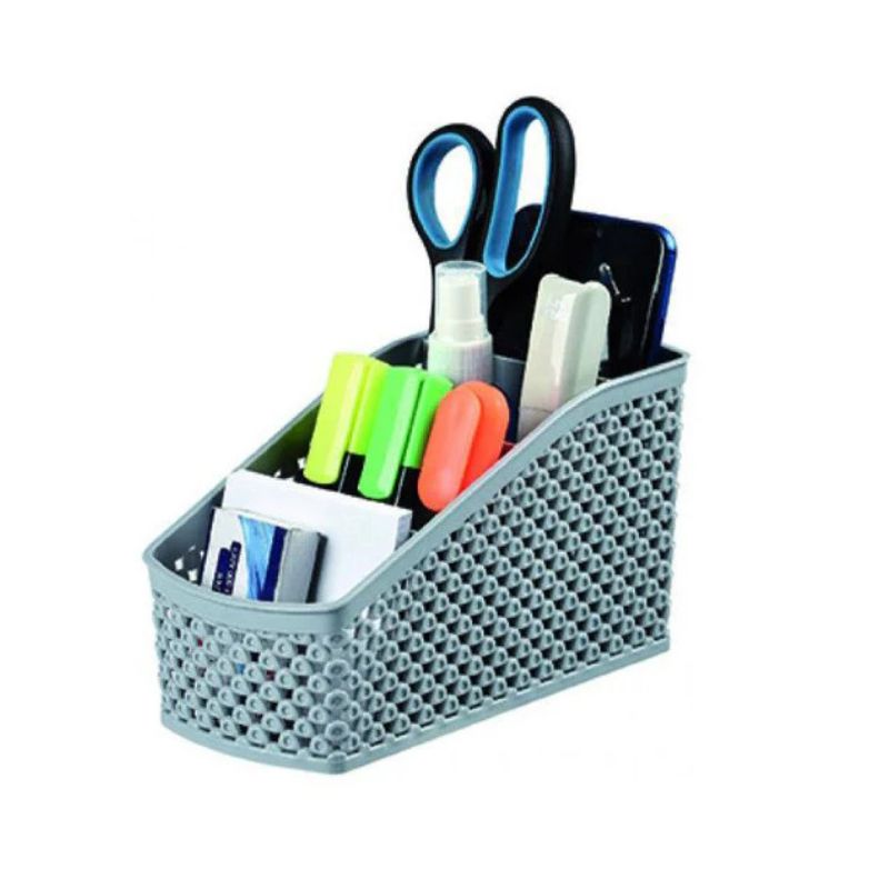 Organiseur de Bureau en Plastique 4 Compartiments Diamond - HOBBY LIFE