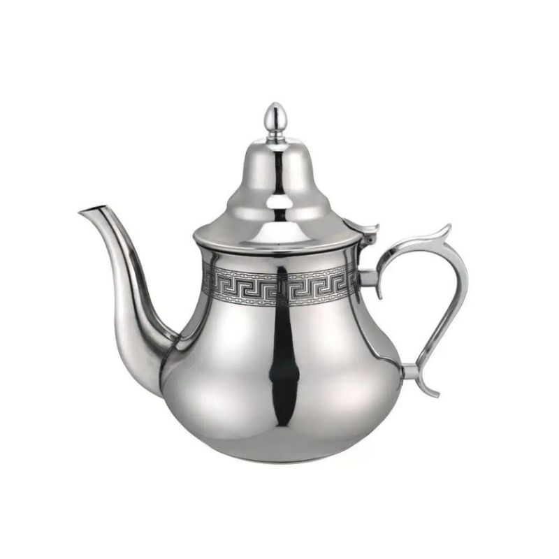 Théière Oriental en Inox Compatible Induction
