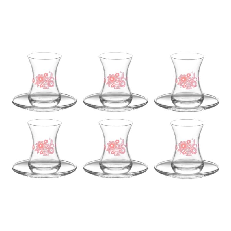 Set de Verres à Thé 12 Pièces PUDRA