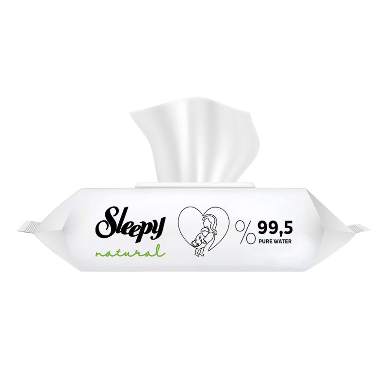 Lingettes Bébé Pure Eau Natural x90 - SLEEPY