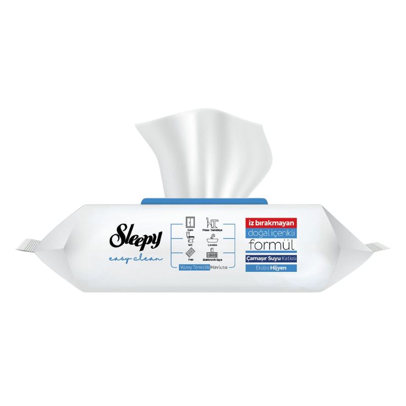 Lingettes Nettoyantes Multi Surfaces Easy Clean Bleu x100 - SLEEPY