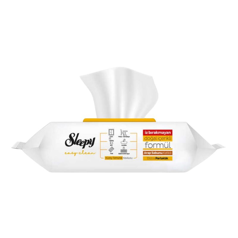 Lingettes Nettoyantes Multi Surfaces Easy Clean Jaune - SLEEPY