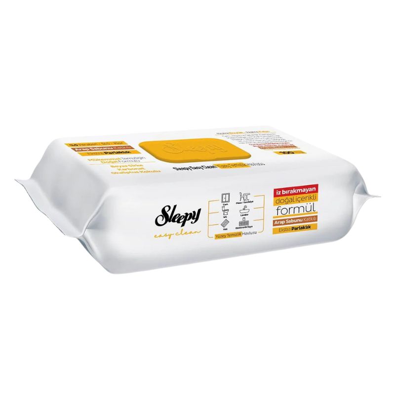 Lingettes Nettoyantes Multi Surfaces Easy Clean Jaune - SLEEPY