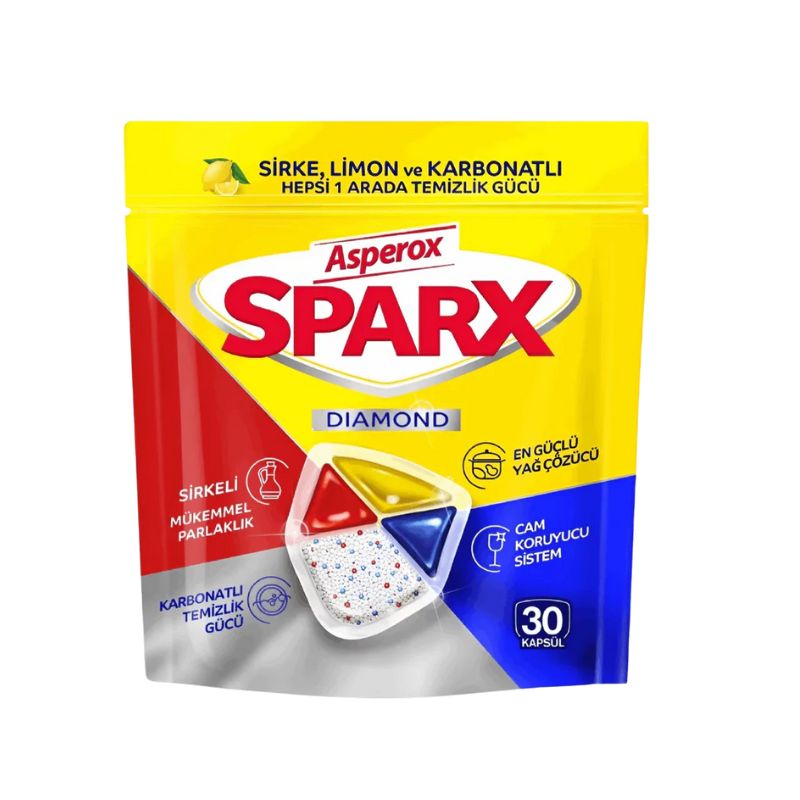 Tablettes Lave Vaisselle Diamond Sparx x30 pcs - ASPEROX