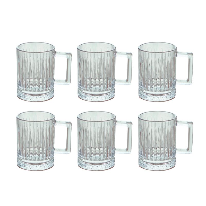 Mug en Verre Long x4 pièces (GL1 07) - ALTINBAS
