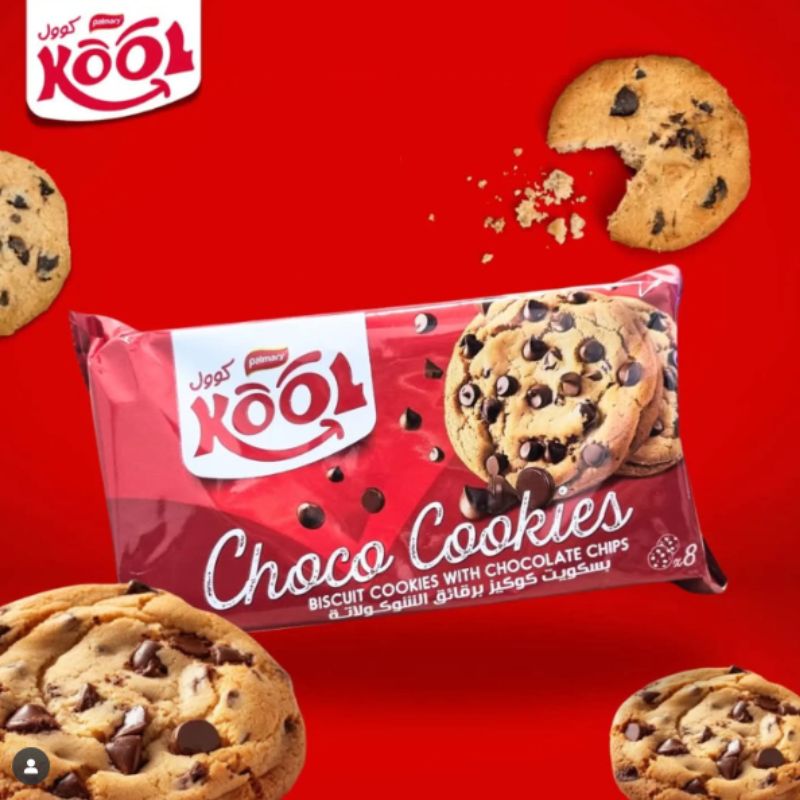 Cookies aux Pépites de Chocolat au Lait 2x150gr - KOOL MAXI
