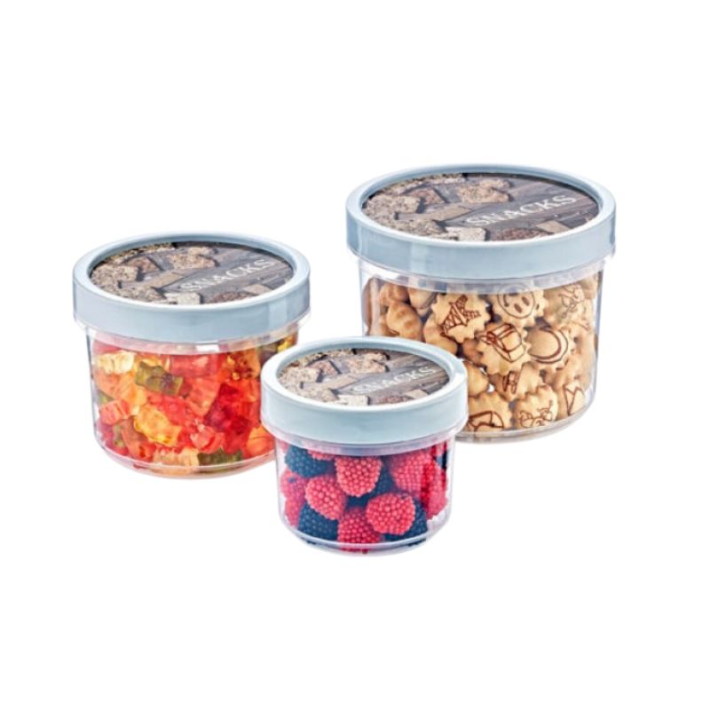 Set de Conservation 3 pièces So Fresh (0,30+0,56+0,94 Lt) - HOBBY LIFE